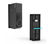 HOLACA Video Doorbell Mount Compatible with WYZE Wireless Duo Cam Video Doorbell Battery Powered, Adjustable 0 to 45 Degree Doorbell Angle Mount Plate Wedge Kit