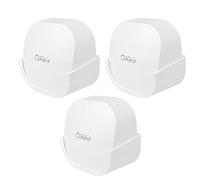 HOLACA Wall Mount Bracket Compatible with eero 6 Mesh Wi-Fi Router and Extender - Adhesive & Screw Mounting Holder for eero Router, 3 PCS