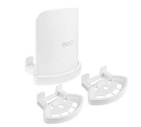 HOLACA Wall Mount Bracket Compatible with eero Max 7 Mesh Wi-Fi Router - Adhesive & Screw Mounting Holder for eero Router, 2 PCS