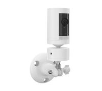 HOLACA Wall Mount Compatible with R-ing Pan-Tilt Mount, also fit for Rin g Stick up Cam/Outdoor Camera Plus, and Cameras with 1/4" Screw, Wall Mount | White