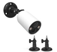 HOLACA Wall Mount Compatible with TP-Link Tapo C425/C460(KIT) (Camera Not Included) 2 x Brackets Black