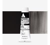 Holbein Acryla Gouache Artists Acrylic Polymer Emulsion, 20ml Lamp Black (D137)