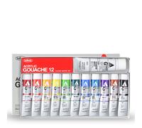 Holbein : Acrylic Gouache : 20ml : Master Set of 11 Plus 1 40ml White