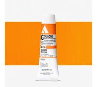 Holbein Acryla Gouache Artists Acrylic Polymer Emulsion, 20ml Orange Yellow (D036)