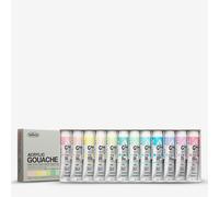 Holbein : Acrylic Gouache : 20ml : Pastel : Set of 12