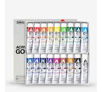 Holbein : Acrylic Gouache : 20ml : Set of 18