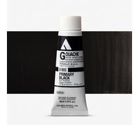 Holbein Acrylic Gouache Artists Acrylic Polymer Emulsion, 40ml Primary Black (D893A)