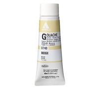 Holbein Acrylic Gouache Artists Acrylic Polymer Emulsion, 40ml Beige (D743A)