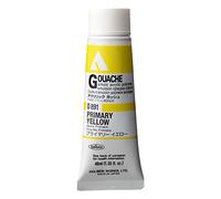 Holbein Acrylic Gouache Artists Acrylic Polymer Emulsion, 40ml Primary Yellow (D891A)