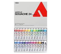 Holbein Acrylic Gouache Set 24 Color Set (Japan Import)