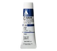 Holbein acrylic La gouache No. 6 Navy Blue