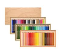 Holbein Artists' Coloured Pencil Set Wooden Box 150 Colours for Drawing Art