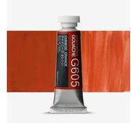 Holbein : Artists' Gouache Paint : 15ml : Chinese Orange