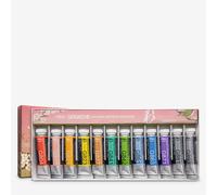 Holbein : Artists : Gouache Paint :15ml : Irodori (Starter) Set of 12 : Spring