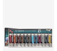 Holbein : Artists : Gouache Paint :15ml : Irodori (Starter) Set of 12 : Winter