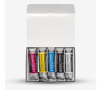 Holbein : Artists' Gouache Paint : 15ml : Primary Set of 5