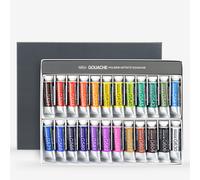 Holbein : Artists' Gouache Paint : 15ml : Set of 24