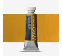 Holbein : Artists' Gouache Paint : 15ml : Yellow Ochre