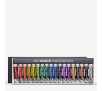 Holbein : Artists' Gouache Paint : 5ml : Set of 18