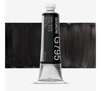 Holbein : Artists' Gouache Paint : 60ml : Ivory Black