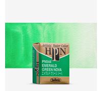 Holbein : Artists' Watercolour : Half Pan : Emerald Green Nova