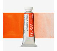 Holbein : Artists' Watercolour Paint : 15ml : Cadmium Red Orange
