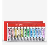 Holbein : Artists : Watercolour Paint : 5ml : Set of 12 : Pastel