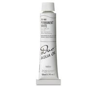 Holbein Duo-Aqua : Permanent White water soluble oil colour : 50ml tube