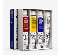 Holbein : Duo Aqua : Watermixable Oil Paint : 20ml : Set of 4