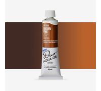 Holbein : Duo Aqua : Watermixable Oil Paint : 40ml : Brown Pink (Caramel)