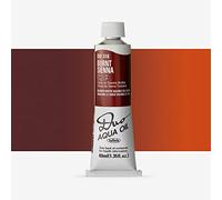 Holbein : Duo Aqua : Watermixable Oil Paint : 40ml : Burnt Sienna