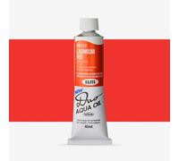 Holbein : Duo Aqua : Watermixable Oil Paint : 40ml : Cadmium Red