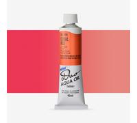 Holbein : Duo Aqua : Watermixable Oil Paint : 40ml : Coral Red
