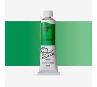 Holbein : Duo Aqua : Watermixable Oil Paint : 40ml : Luminous Green