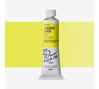 Holbein : Duo Aqua : Watermixable Oil Paint : 40ml : Luminous Lemon