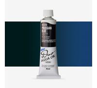 Holbein : Duo Aqua : Watermixable Oil Paint : 40ml : Prussian Blue