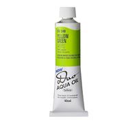 Holbein Duo-Aqua : Yellow Green water soluble oil colour : 40ml tube