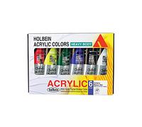 Holbein Hb Artist Acrylic Basic Set Of 6 60Ml