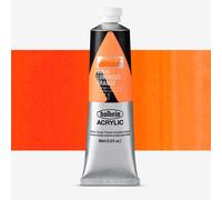 Holbein : Heavy Body : Acrylic Paint : 60ml : Luminous Orange