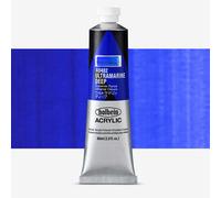 Holbein : Heavy Body : Acrylic Paint : 60ml : Ultramarine Deep