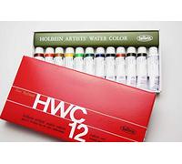 Holbein Watercolour Paint : Set Of 5ml : Tubes x 12 (W401)