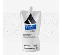 Holbein : White Acrylic Gesso : 900ml : (LL) Very Coarse Texture