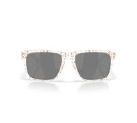 Holbrook 0OO9102 9102AG Polarized Oakley Sunglasses Tam 55 / Clear - Prizm Black Polarized Lenses