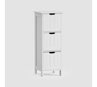 Holbrook White 3 Drawer Bathroom Storage Unit