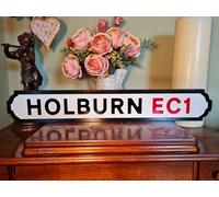 Holburn Indoor Old Fashioned London Street Sign Camden Covent Garden