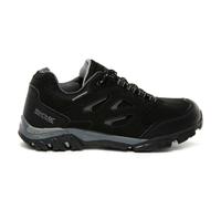 Holcombe' Waterproof Low Walking Shoes Regatta Jet Black 1