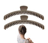 Hold Everything Hair Claw Clip, Portable Small Claw Hair Clips Frosted, Women Styling Accessories, Slim Bun Pins, Banana Hairpins for Straight