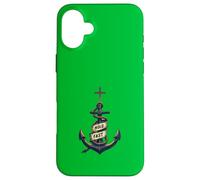 Hold Fast Nautical Anchor Cross Faith Case for iPhone 16 Plus