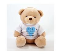 ‘Hold Me Close’ Love Grandad 25cm Theo Teddy Bear - Birthday Gift & Keepsake for Grandad