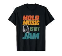Hold Music is My Jam Call Center Agent Customer Service T-Shirt